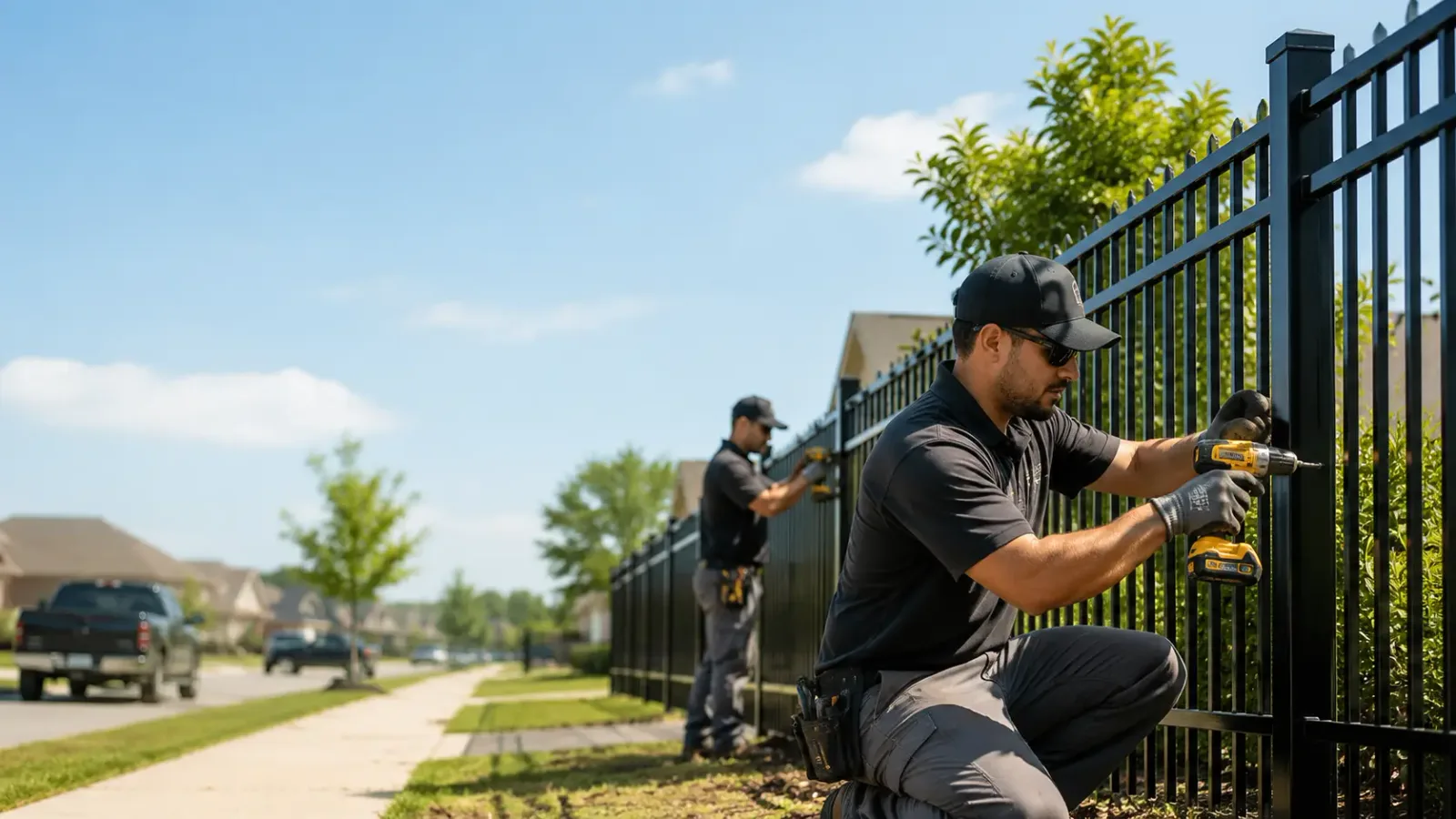 Metal Fence Installation in Luebbering, MO